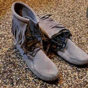 Womens Minnetonka booties